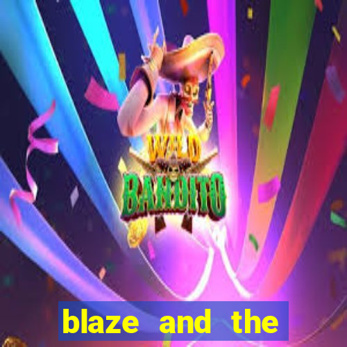 blaze and the monster machines logo font